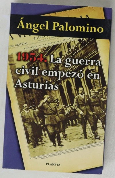 1934, la guerra civil empezó en Asturias