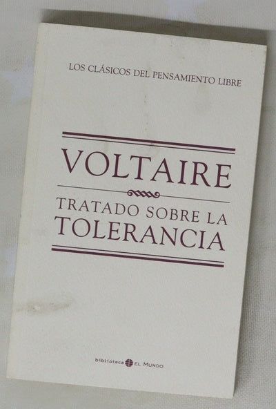 Voltaire tratado sobre la tolerancia