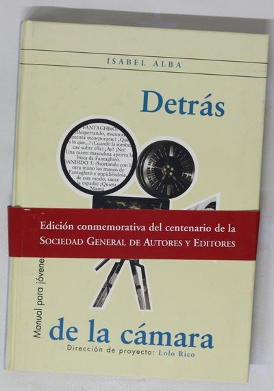 Detrás de la cámara manual para jóvenes guionistas