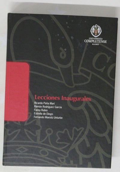 Lecciones inaugurales