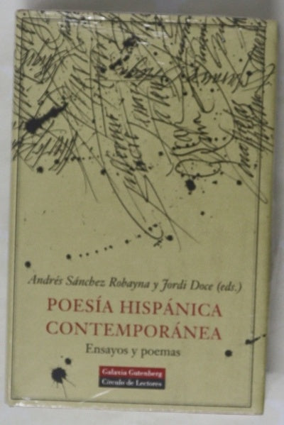 Poesía hispánica contemporánea ensayos y poemas