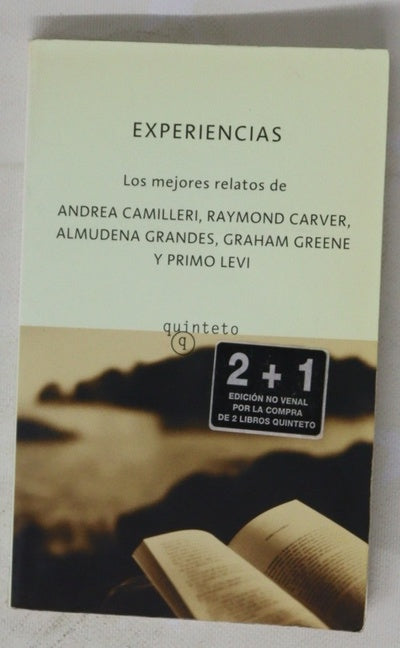 Experiencias los mejores relatos de Andrea Camilleri, Raymond Carver, Almudena Grandes, Graham Green y Primo Levi