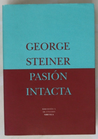 Pasión intacta ensayos 1978-1995