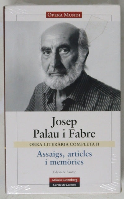 Assaigs, articles i memòries