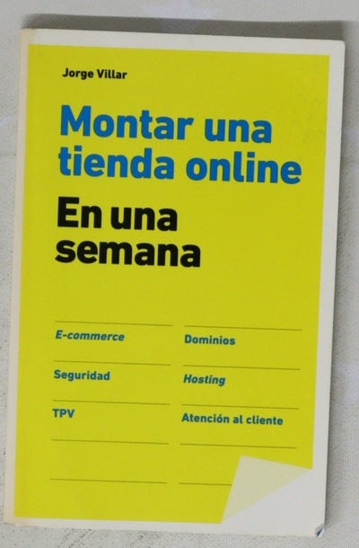 Montar una tienda online en una semana