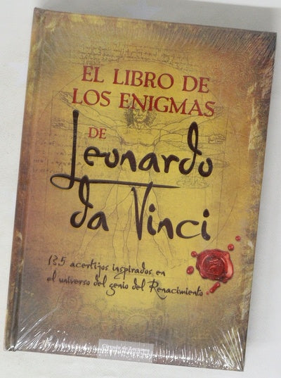 El libro de los enigmas de Leonardo da Vinci : 135 acertijos inspirados en el universo del genio del Renacimiento