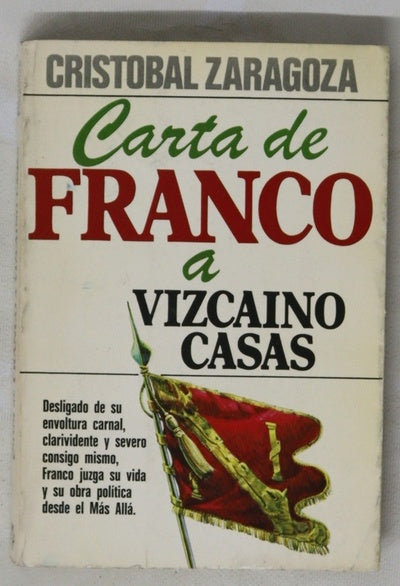 Carta de Franco a Vizcaíno Casas