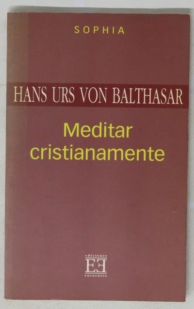 Meditar cristianamente