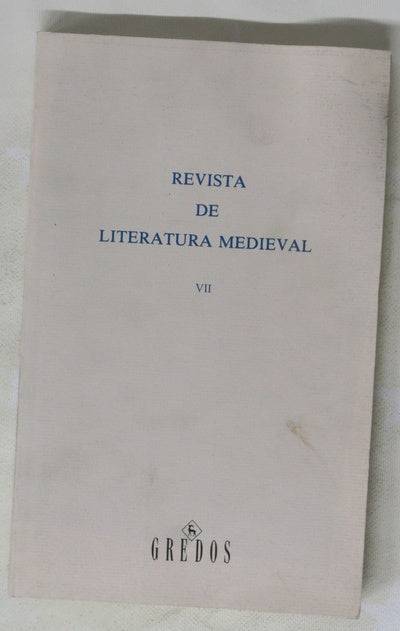 Revista de literatura medieval
