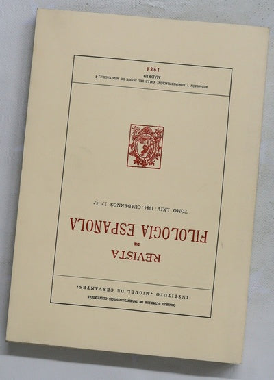 Revista de filología española LVI