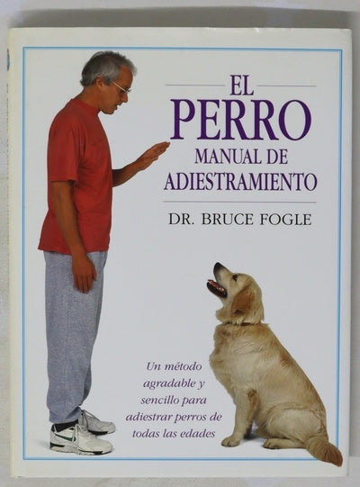 El perro manual de adiestramiento