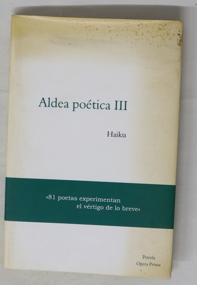 Aldea poética III