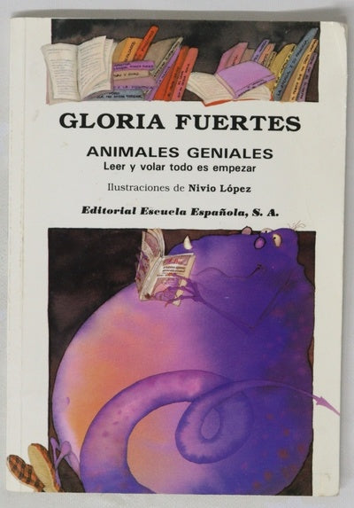 Animales geniales leer y volar todo es empezar