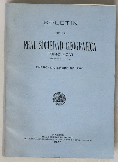 Real Sociedad Geografica XCVI