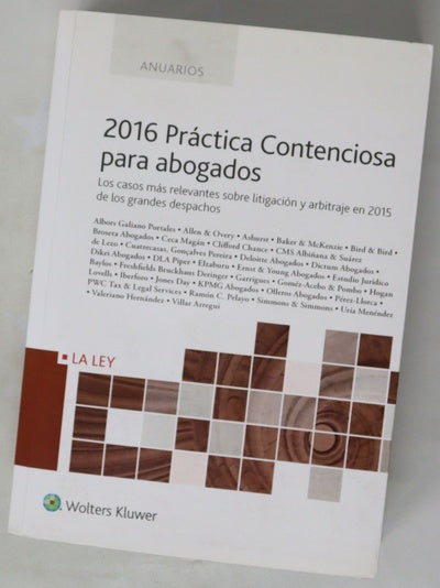 2016 Práctica contenciosa para abogados