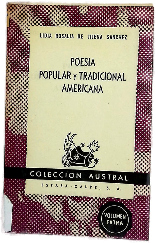 Poesía popular y tradicional americana
