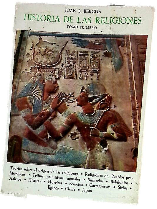 Historia de las religiones. Tomo Primero