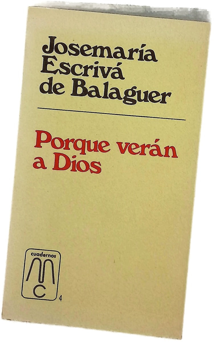 Porque verán a Dios homilia pronunciada el 12-III-1954