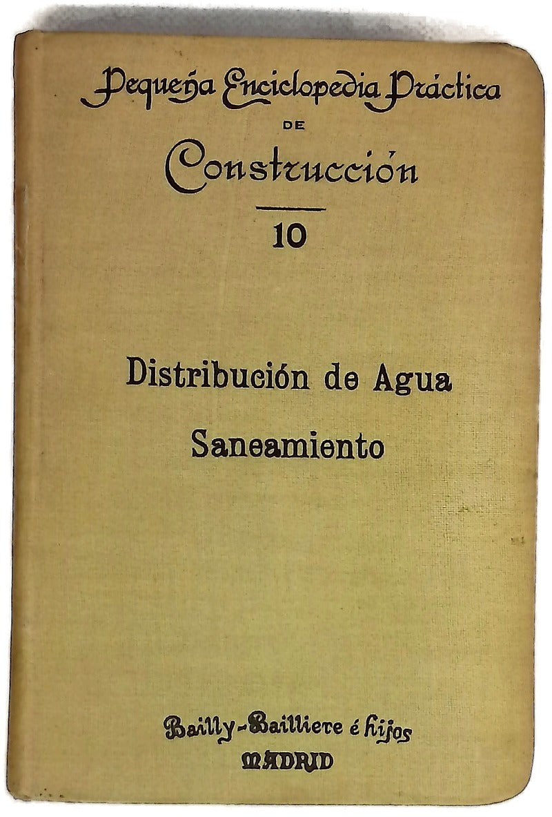 Distribución de agua, saneamiento