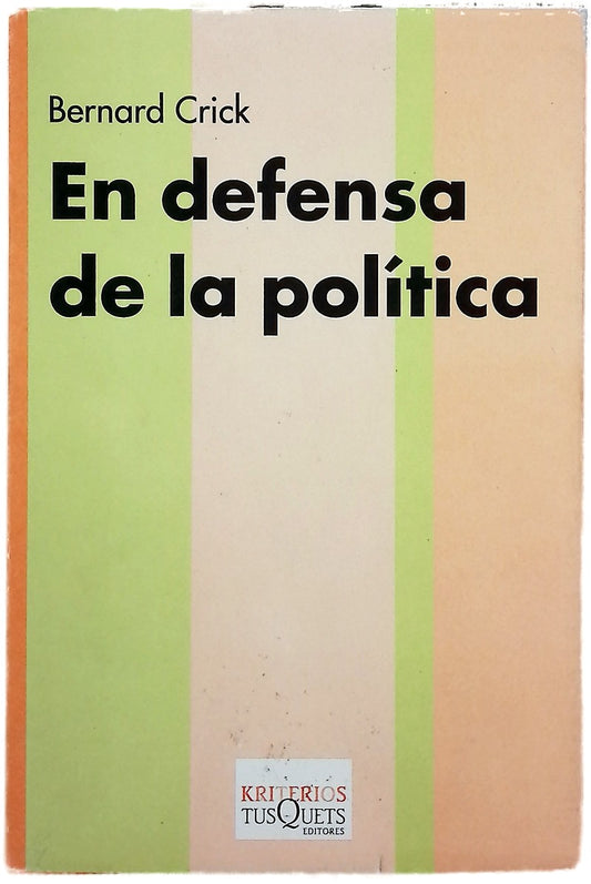 En defensa de la política