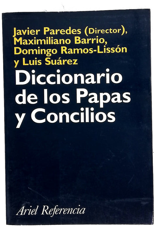 Diccionario de los papas y concilios