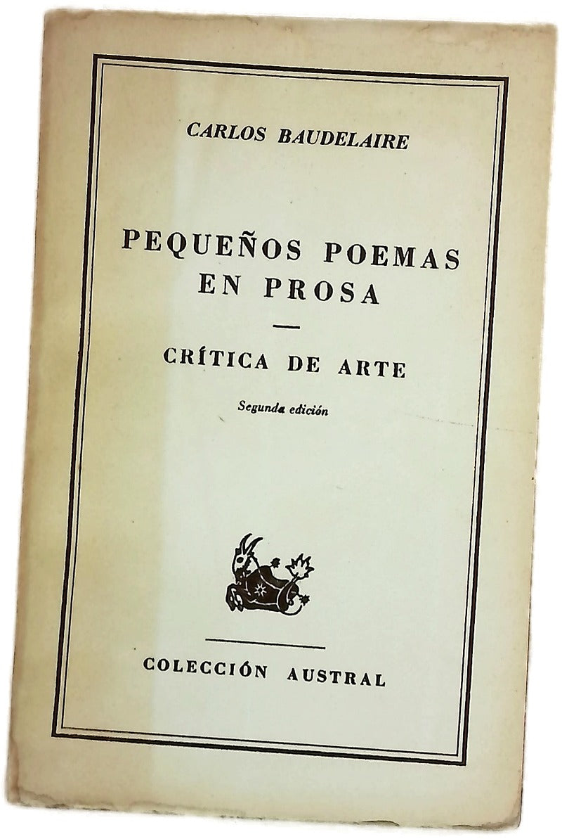 Pequeños poemas en prosa - Crítica de Arte