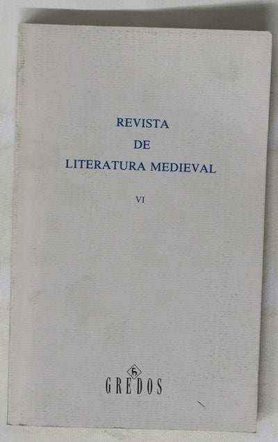 Revista de literatura medieval VI