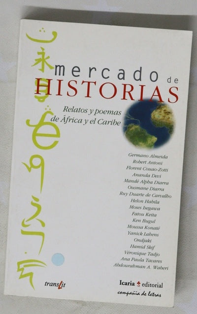 Mercado de historias relatos y poemas de África y el Caribe