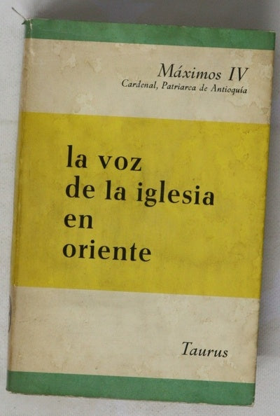 La voz de la Iglesia en Oriente