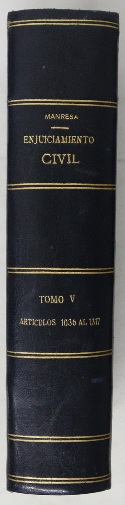 Enjuiciamiento civil, Tomo V