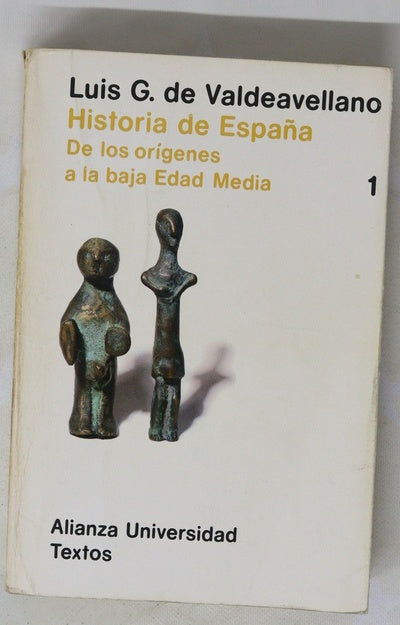 Historia de España de los orígenes a la baja Edad Media
