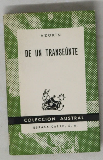 De un transeúnte