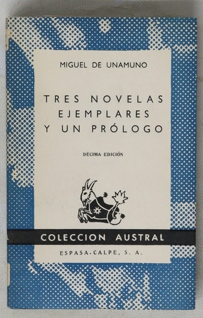 Tres novelas ejemplares y un prólogo