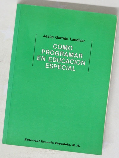 Cómo programar en educación especial