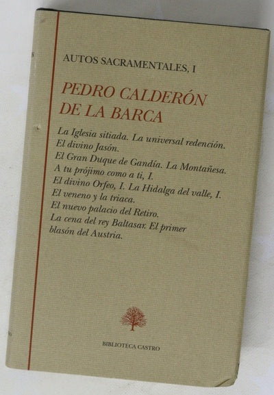 Autos sacramentales I