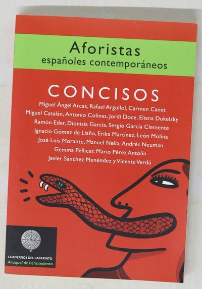 Concisos : aforistas españoles contemporáneos