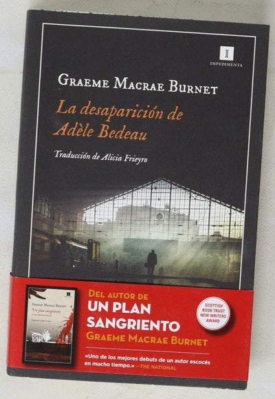 La desaparición de Adèle Bedeau