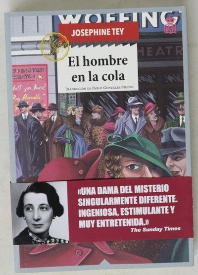 El hombre en la cola