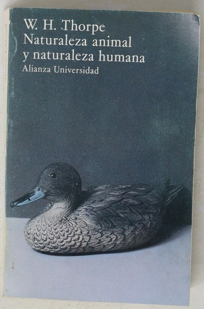Naturaleza animal y naturaleza humana