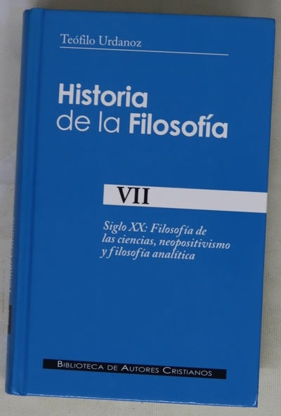 Historia de la filosofía VII