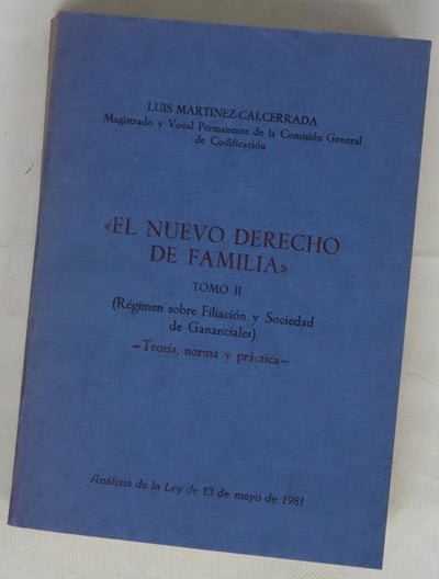 El nuevo derecho de familia