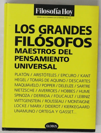 Los grandes filósofos maestros del pensamiento universal