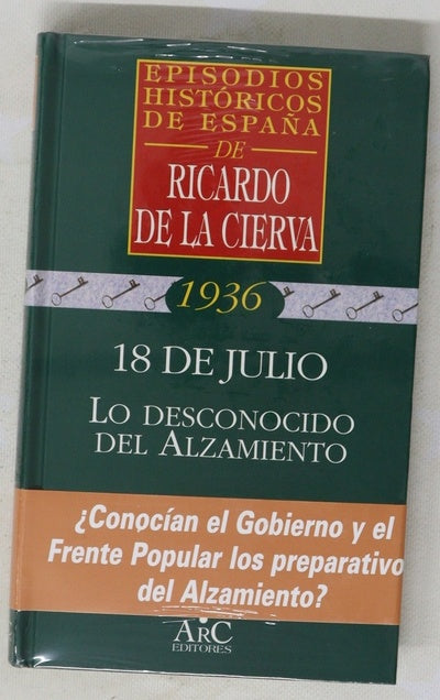 18 de julio lo desconocido del alzamiento