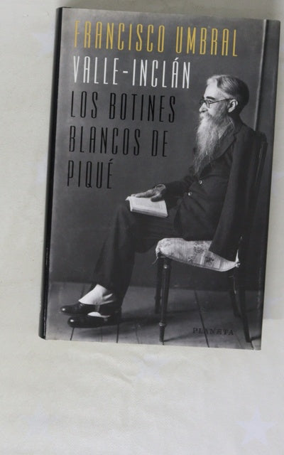 Valle-Inclán los botines blancos de piqué