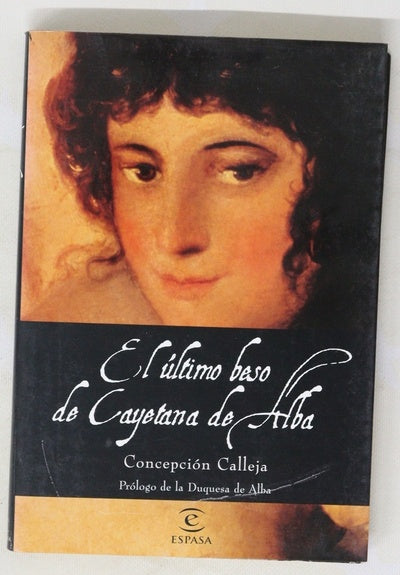 El último beso de Cayetana de Alba