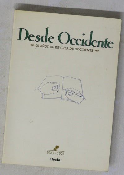 Desde occidente 70 años de Revista de occidente : [exposición]