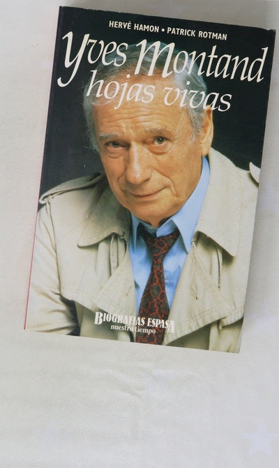 Yves Montand hojas vivas
