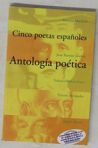 Antología poética cinco poetas españoles