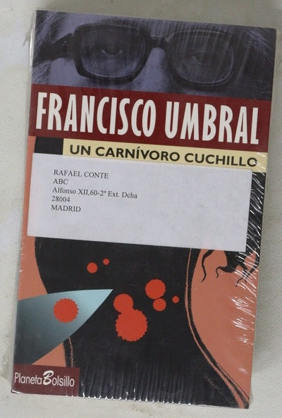 Un carnívoro cuchillo
