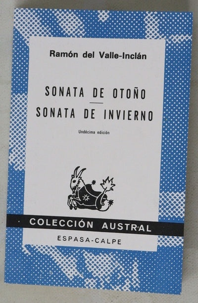 Sonata de otoño, Sonata de invierno memorias del Maequés de Bradomín